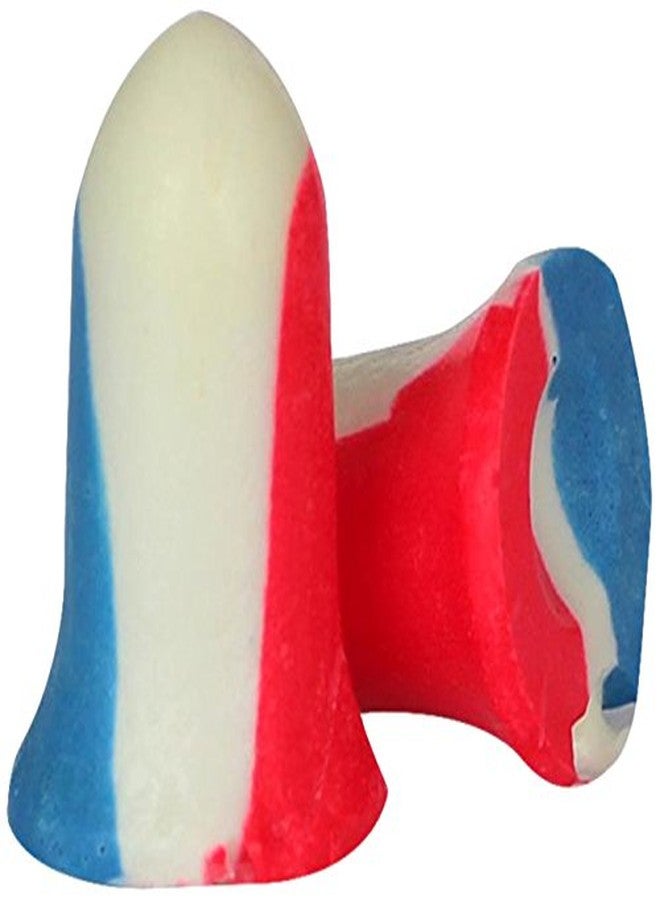 Howard Leight by Honeywell Super Leight USA Disposable Foam Shooting Earplugs, 10-Pairs (R-01891),Red/White/Blue - Image 2